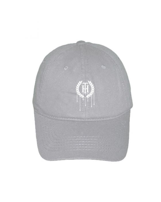 THE HIDEOUT CLOTHING Dripping Velcro Dad Cap HDTCLTHNG-79BFB0-LIGHTGREY ...