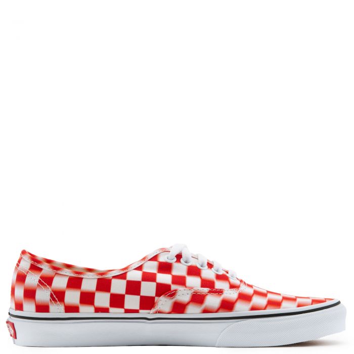 vans authentic checkerboard blur