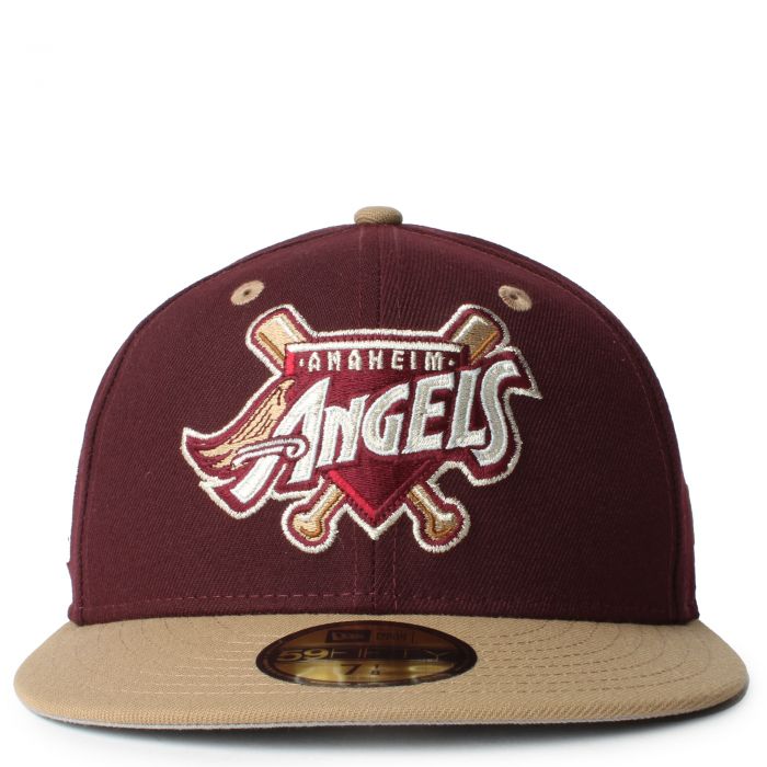 New Era Los Angeles Angels 59FIFTY Fitted Hat Black