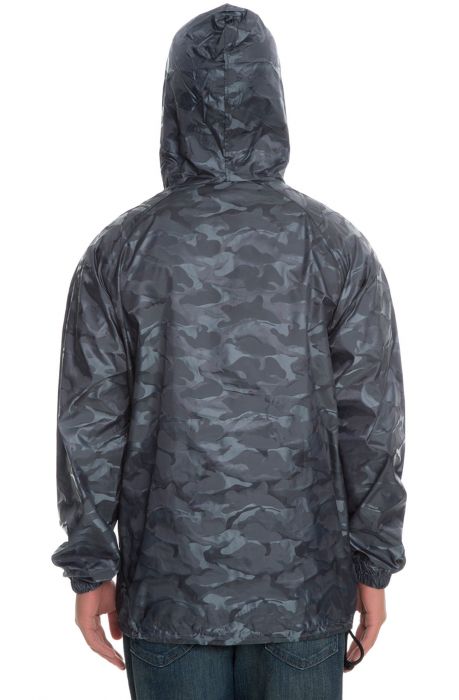 The Infantry Basic Windbreaker in Charcoal Camo