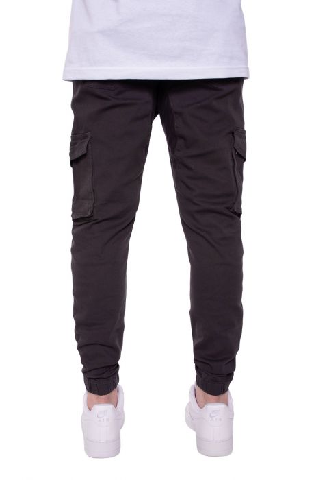 cargo twill joggers