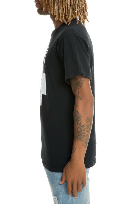 The Lighthouse Portrait Tee in Black