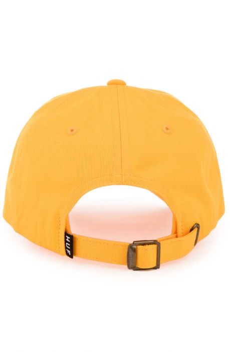 The Script Logo Dad Hat in Gold