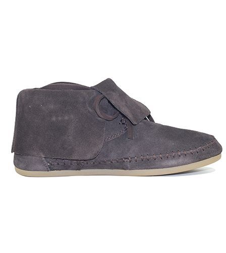 Toms Zahara Chocolate Brown Suede Boots Chocolate