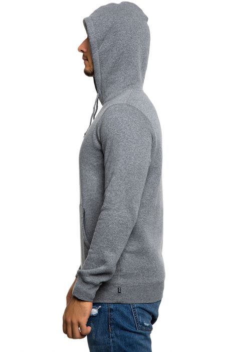 The Classic Logo Classifieds Pullover Hoodie in Gray Heather