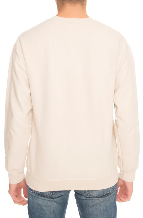 The Mondrian Crewneck Sweatshirt in Cream Cream