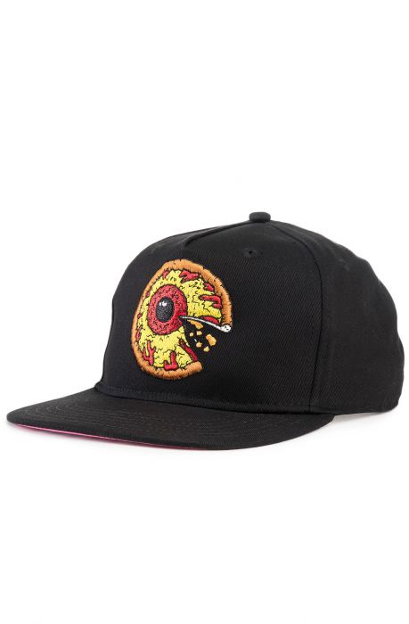 The Pizza Keep Watch Snapback in Black