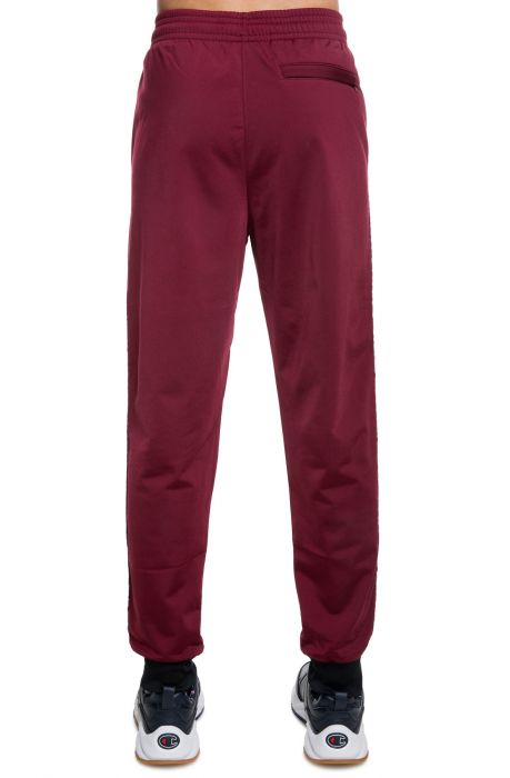 CHAMPION The Champion Tape Seam Track Joggers in Ron Burgundy P3378-JT5 ...