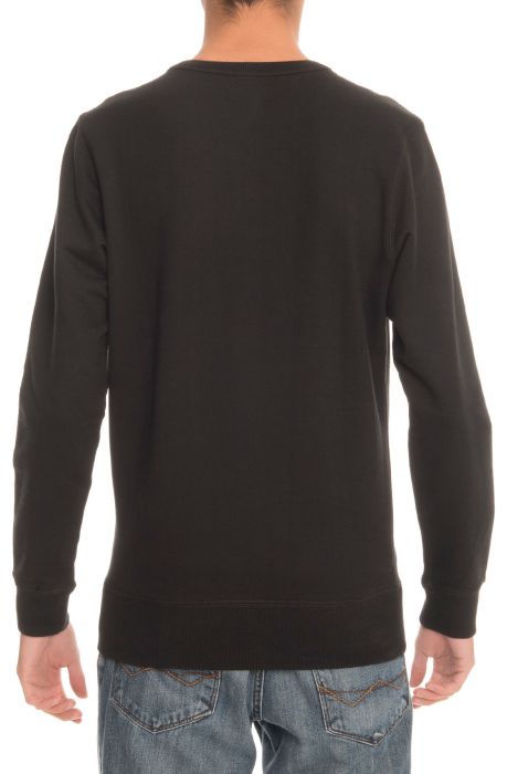 The Logo Crewneck Sweatshirt in Black