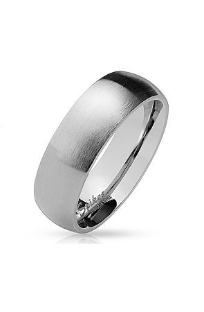 The Matte Band Ring -Silver