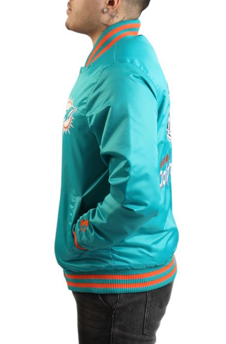STARTER NFL Miami Dolphins Varsity Jacket LS400494 DOL - Karmaloop