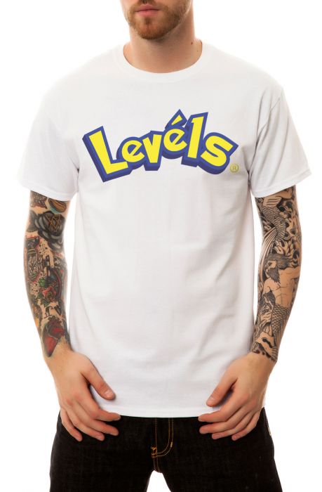 The Levels Tee in White