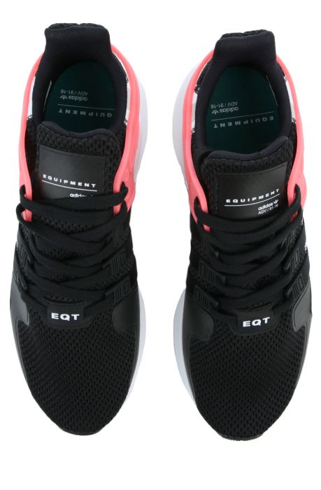 The EQT Support ADV in Black and Turbo
