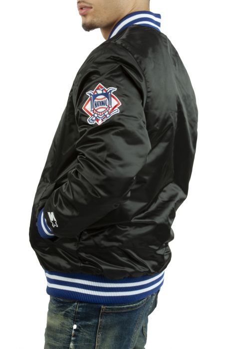 Lids Los Angeles Dodgers Mitchell & Ness City Collection Satin Full-Snap  Varsity Jacket - White