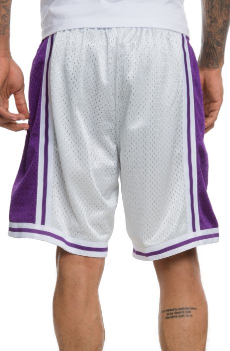 mitchell and ness swingman shorts lakers