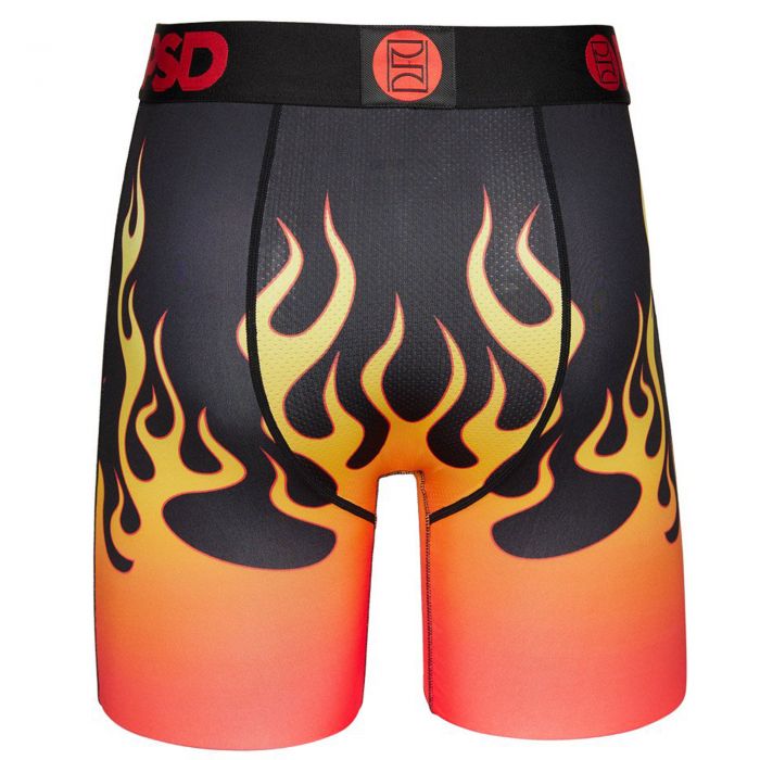 PSD UNDERWEAR Warface Flames Boxer Briefs 122180007 - Karmaloop