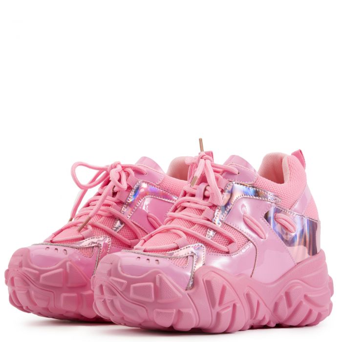 Persimmon-01 Wedge Sneakers