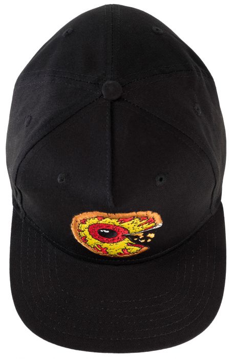 The Pizza Keep Watch Snapback in Black