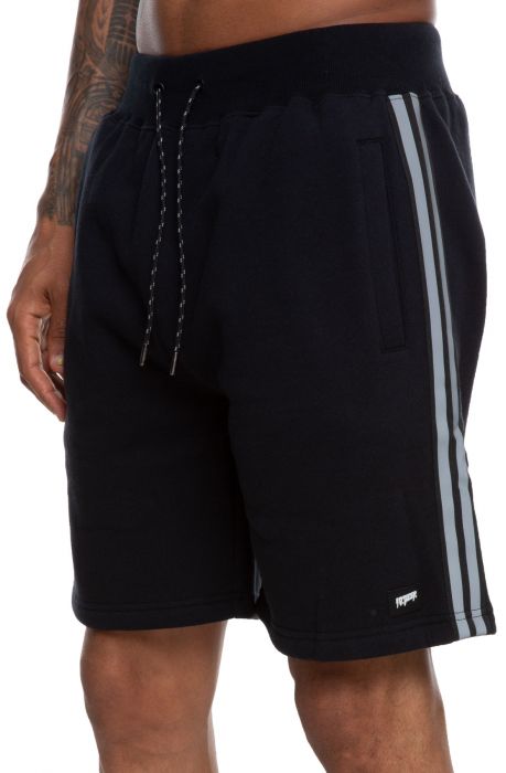 sweatshorts with zipper pockets
