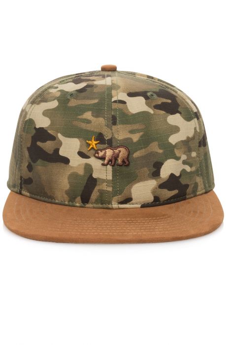 The Cloudy Dolo Snapback Hat in Camo
