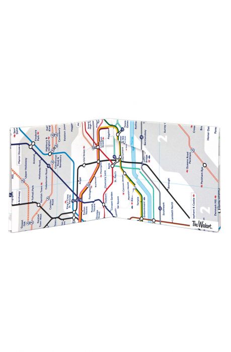 The London Tube Bifold Paper Wallet