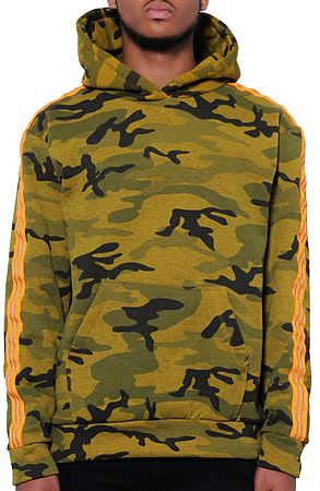 The Retro Vintage Hoodie Collab in Camo