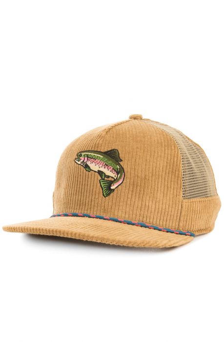 The Trout Corduroy Hat in Khaki