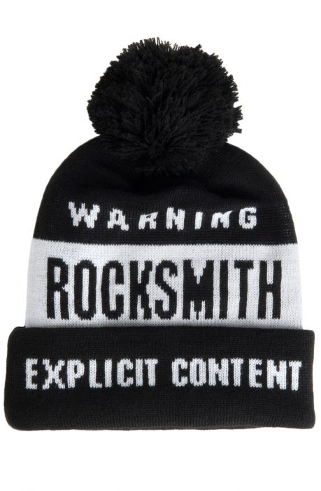 The Explicit Beanie in Black