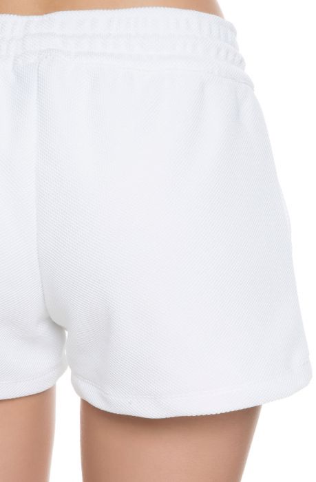The EQT Pique Shorts in White