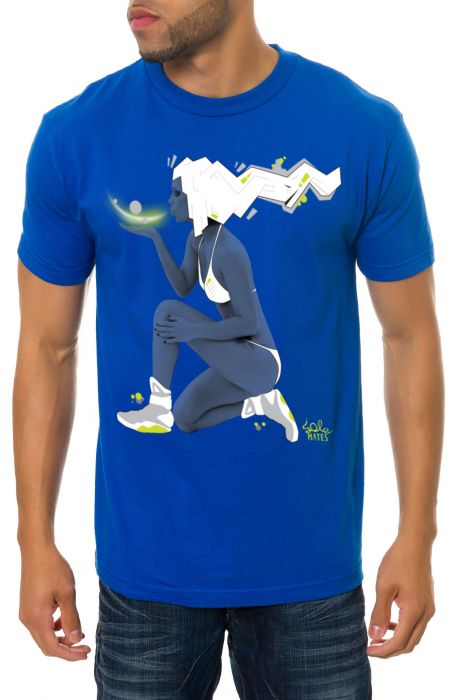 The McFly Tee in Royal Blue
