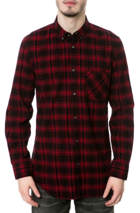 The Seven Ft Tall Buttondown in Red