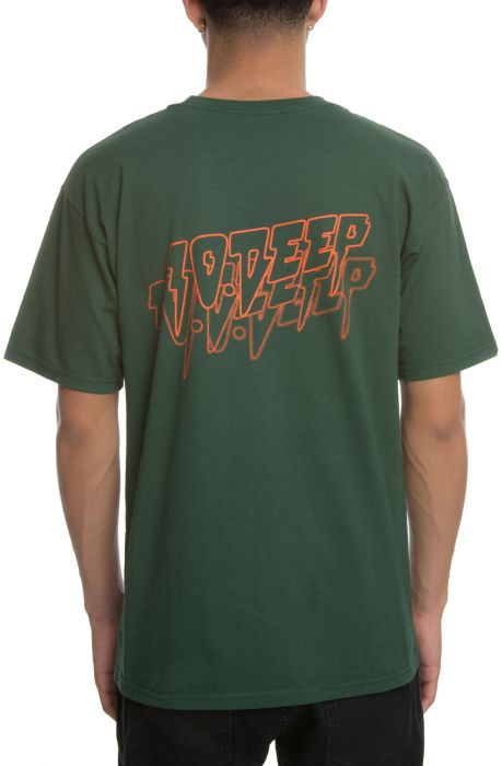 10 DEEP The Fade to Black Tee in Green 173TD4323-GRN - Karmaloop