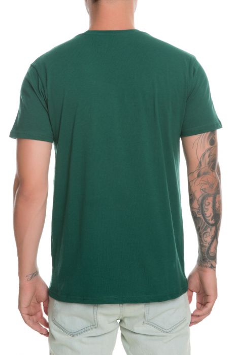 The Poison Embroidery Tee in Green