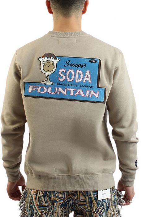 MAXIMA Peanuts Soda Fountain T-Shirt PN50347-TAU - Karmaloop