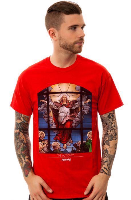 The Almighty Tee in Red