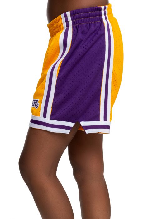 women's jump shot shorts los angeles lakers