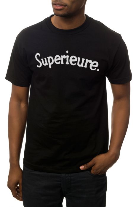 The Superieure Tee in Black