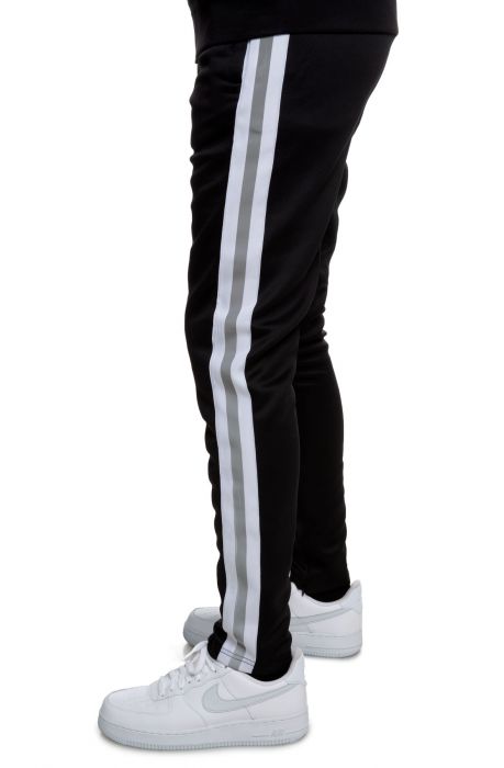 calvin klein performance poly reflective track pants