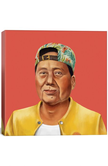 The Mao Zedong by Amit Shimoni Canvas Print 26 x 26 in Multi