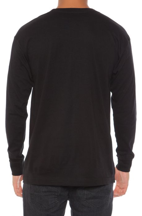 The NEFF Co LS Tee in Black