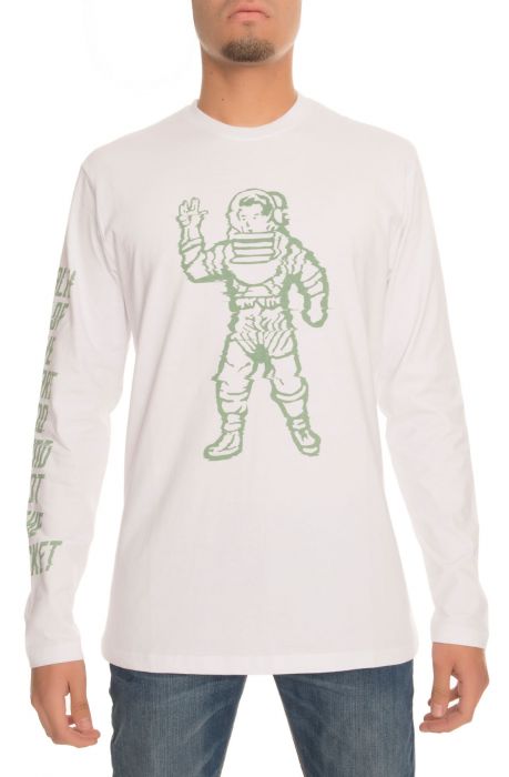The BB Static Astronaut LS Knit Tee in White