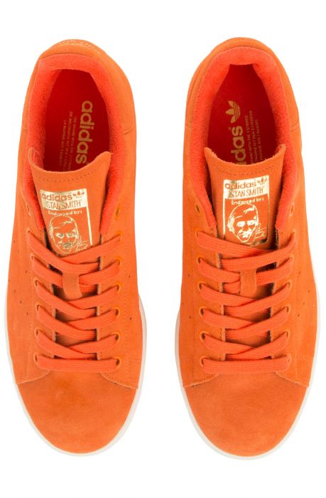 stan smith orange gum sole