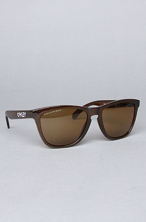 OAKLEY The Frogskins Sunglasses in Polished Rootbeer & Bronze Polarized  03-224 - Karmaloop
