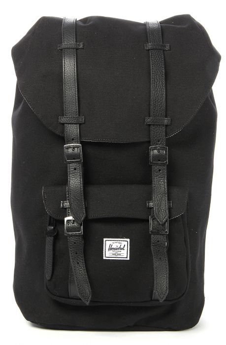 HERSCHEL SUPPLY CO. The Little America Canvas Backpack in Black 10014 ...