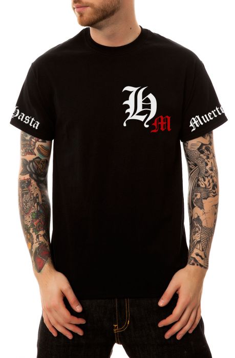 The HM Gothic Tee in Black