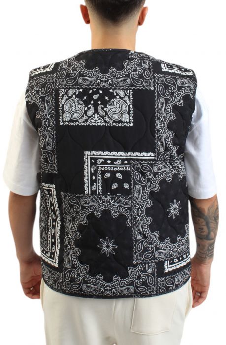 FBRK Victor Padded Vest 942-511BLK - Karmaloop