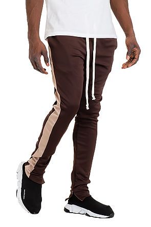 single stripe track pants