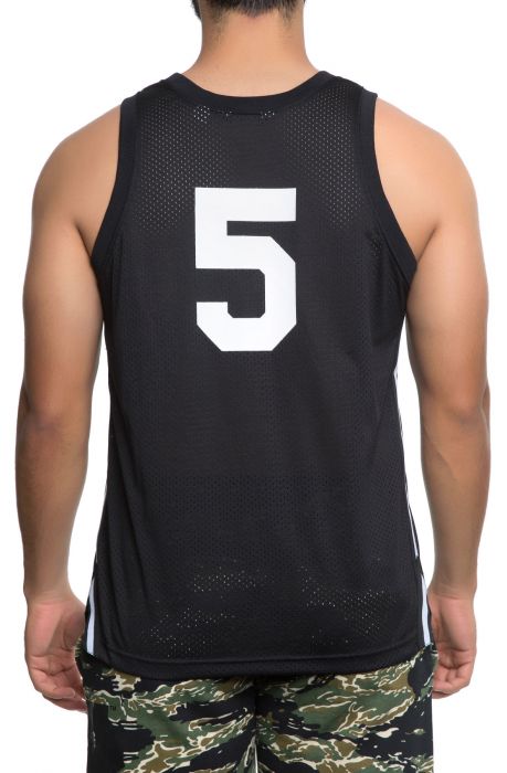 The University Basketball Jersey in Black