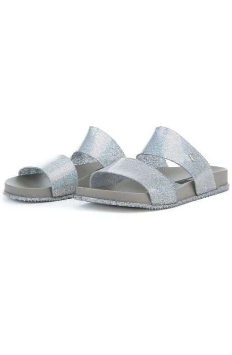 The Melissa Cosmic Sandal in Silver