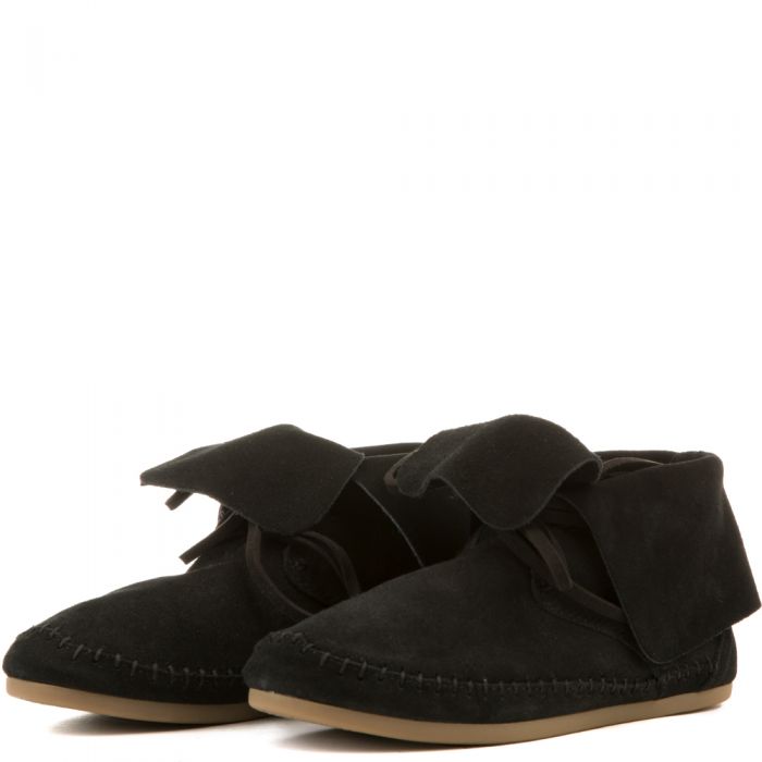 Toms for Women: Zahara Black Suede Boots